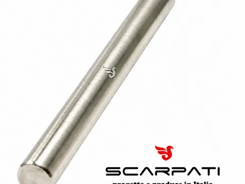Mattarello da cucina in acciaio inox