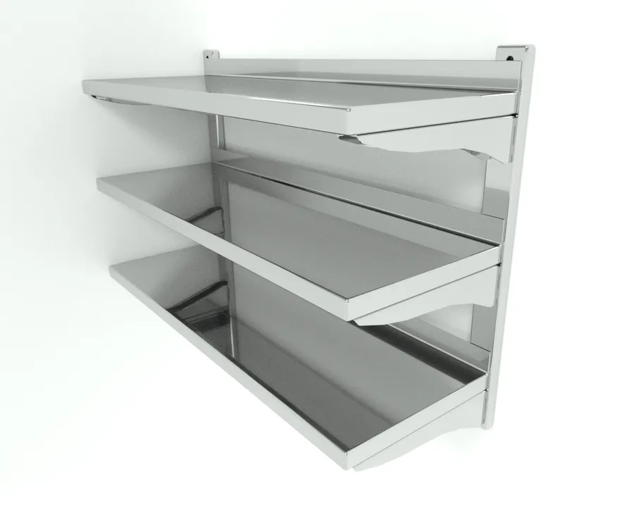 Mensole in acciaio inox