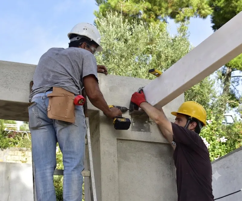 Montaggio e installazione in cantiere