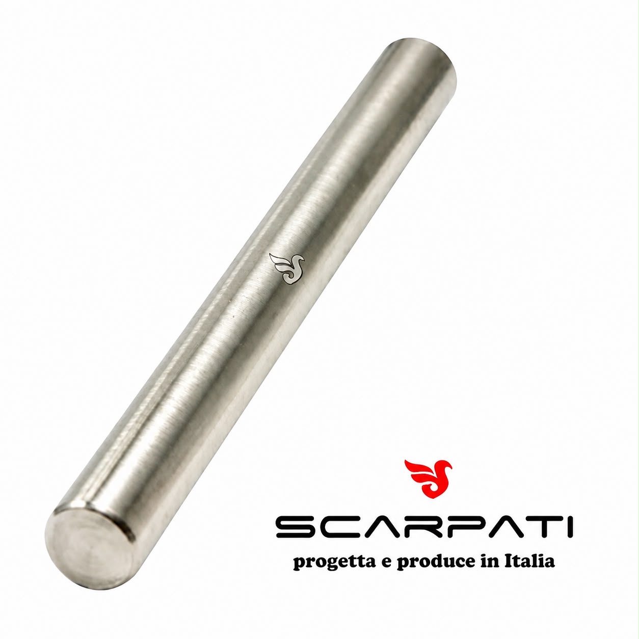 Mattarello da cucina in acciaio inox AISI 304